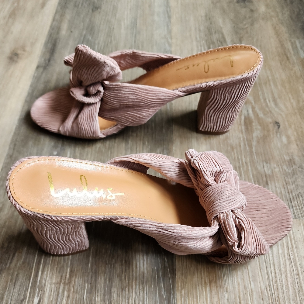 LULUS BOW KNOTTED SANDALS - Picture 2 of 12